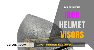 Mastering Pig Iron Helmet Visor Painting: Techniques and Tips