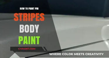 Mastering Pin Stripes: A Step-by-Step Guide to Body Paint Artistry