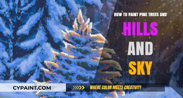 Mastering Pine Trees, Hills, and Sky in Painting