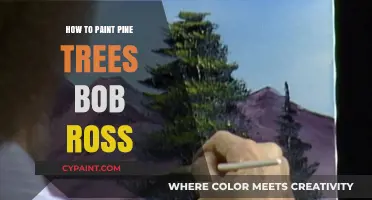 Master Bob Ross' Pine Tree Painting Technique: A Step-by-Step Guide