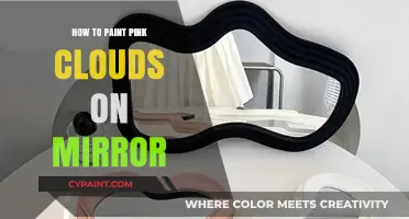 Create Dreamy Pink Clouds on Your Mirror: Easy Painting Guide