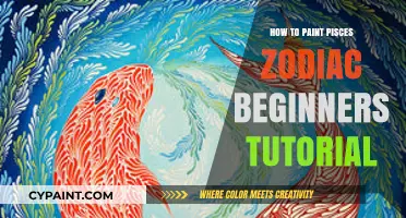 Beginner's Guide to Painting Pisces Zodiac: Easy Step-by-Step Tutorial