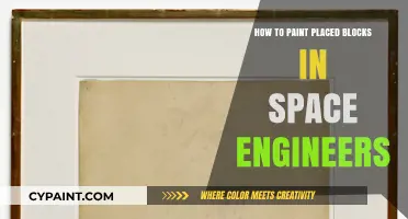 Mastering Space Engineers: Painting Placed Blocks Like a Pro
