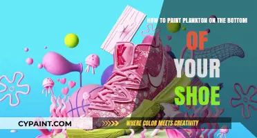 Creative Steps: Painting Plankton on Your Shoe Soles Easily