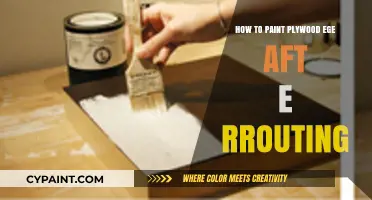 Painting Plywood Edges After Routing: A Step-by-Step Guide