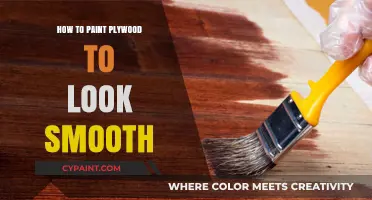 Achieve a Flawless Finish: Painting Plywood Smoothly in Simple Steps