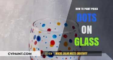Mastering Polka Dot Art: Easy Steps to Paint Glass Surfaces