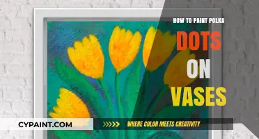 Creative Vase Makeover: Easy Steps to Paint Perfect Polka Dots
