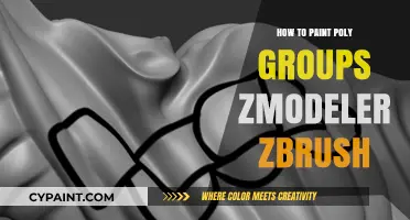 Mastering Poly Group Painting in ZBrush with ZModeler Techniques