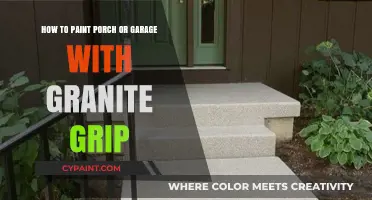 Granite Grip: Painting Your Porch and Garage Floor