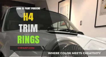 DIY Guide: Painting Porsche H4 Trim Rings for a Custom Look