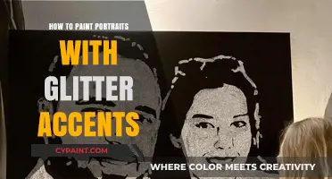 Sparkle and Shine: Mastering Glitter Accents in Portrait Painting