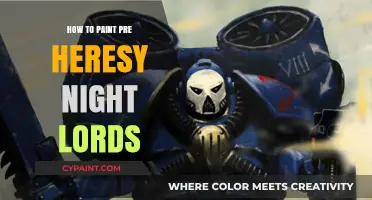 Mastering Pre-Heresy Night Lords: Painting Techniques for Striking Results