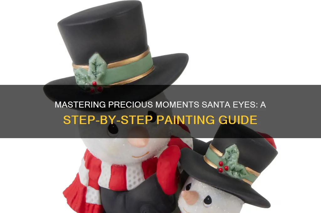 how to paint precious moments eyes for santa