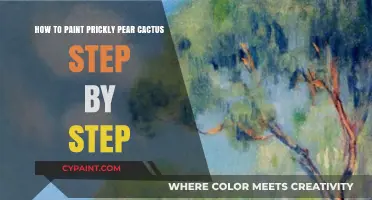 Prickly Pear Cactus Painting: A Step-by-Step Guide