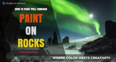 Mastering Pull-Through Paint Techniques for Stunning Rock Art Creations