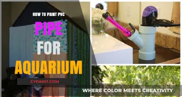Aquarium DIY: Painting PVC Pipes for a Custom Tank Look