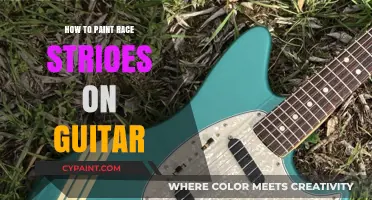 Mastering Race Stripes: A Step-by-Step Guide to Painting Your Guitar