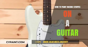 DIY Guitar Upgrade: Painting Perfect Racing Stripes Step-by-Step