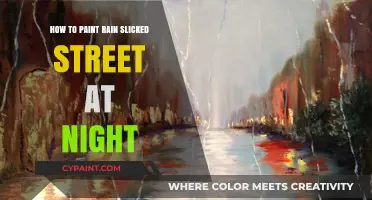 Mastering Nighttime Cityscapes: Painting Rain-Slicked Streets Under City Lights