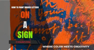 Mastering Raised Letter Painting: Tips for Perfect Sign Lettering