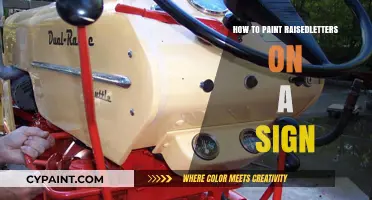 Mastering Raised Letter Painting: Tips for Perfect Signage Design