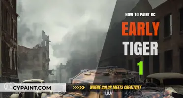 Mastering RC Early Tiger 1 Painting Techniques: A Step-by-Step Guide