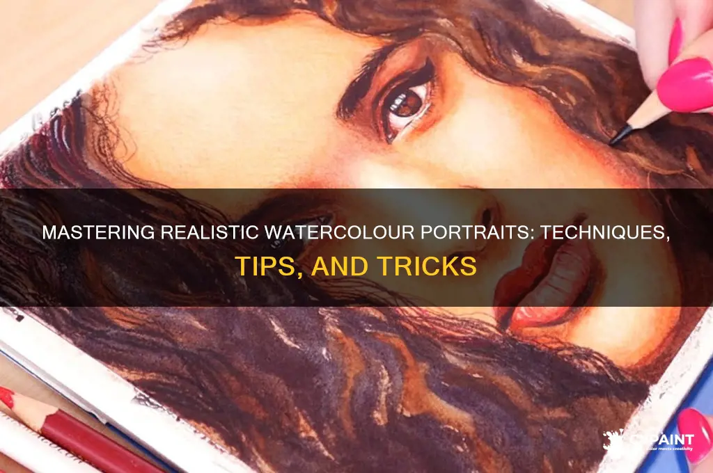 how to paint realistic portraits in watercolour