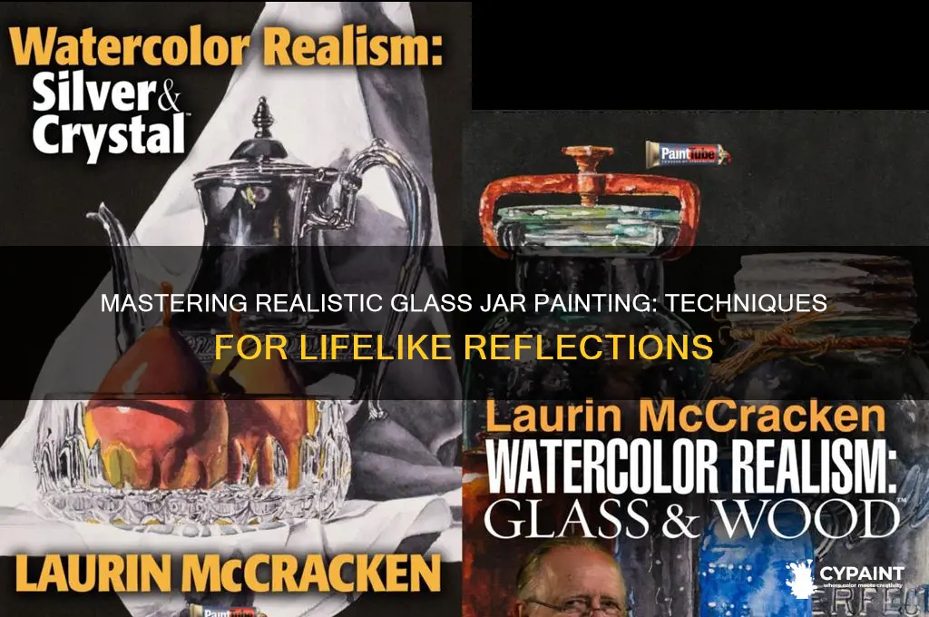 how to paint realistic rass in a jar