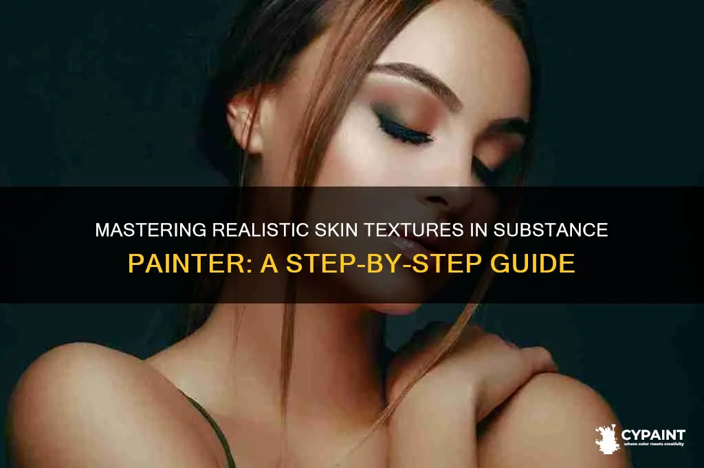 how to paint realistic skin in substance painter