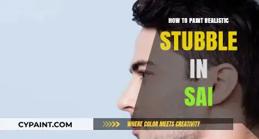 Mastering Realistic Stubble: A Step-by-Step SAI Painting Tutorial