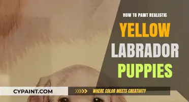 Mastering Realistic Yellow Labrador Puppy Paintings: Techniques and Tips