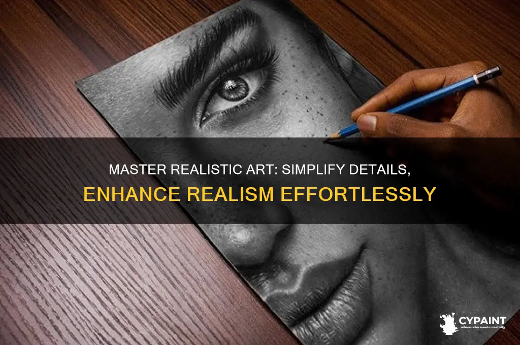 how to paint realisticly without paintinfg detail
