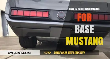Mastering Rear Balance Painting for Your Classic Base Mustang