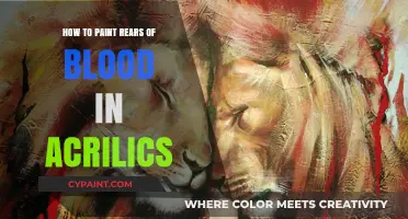 Mastering Acrylic Techniques: Painting Realistic Blood on Canvas
