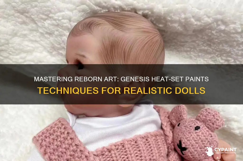 how to paint reborns genesis heat set paints
