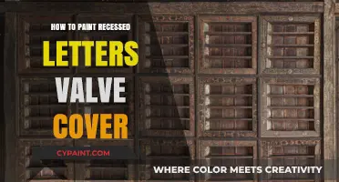 Mastering Recessed Letter Painting on Valve Covers: A Step-by-Step Guide