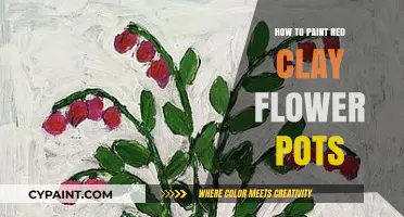 Creative Tips for Painting Vibrant Red Clay Flower Pots at Home