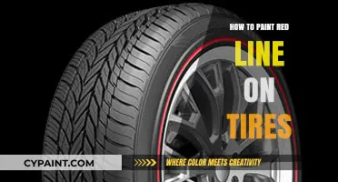 Mastering Tire Art: Easy Steps to Paint Red Lines Perfectly