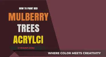 Mastering Acrylic Painting: Red Mulberry Trees Step-by-Step Guide