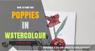 Mastering Watercolour: Techniques for Painting Vibrant Red Poppies Effortlessly