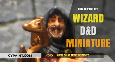 Mastering the Art of Painting a Red Wizard D&D Miniature