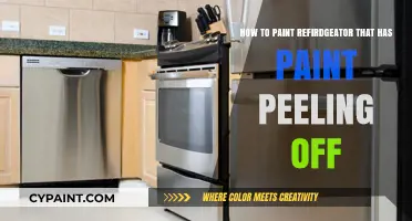 Transform Your Peeling Fridge with a Fresh Coat of Paint