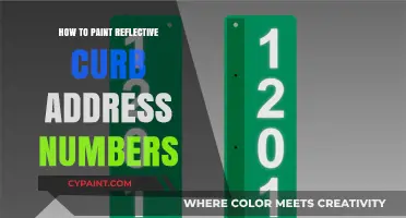 Easy DIY Guide: Painting Reflective Curb Address Numbers for Visibility