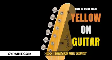 Master Relic Yellow Guitar Painting: Techniques for Vintage Look