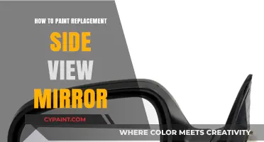 DIY Guide: Painting Your Replacement Side View Mirror Like a Pro