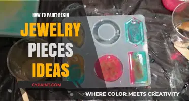Creative Resin Jewelry Painting Techniques and Unique Design Ideas