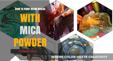 Mastering Mica Powder: Techniques for Painting Resin Molds Creatively