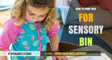 Creative Sensory Play: Easy Steps to Paint Rice for Fun Bins