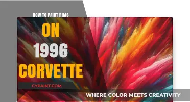 Revamp Your 1996 Corvette: A Guide to Painting Rims